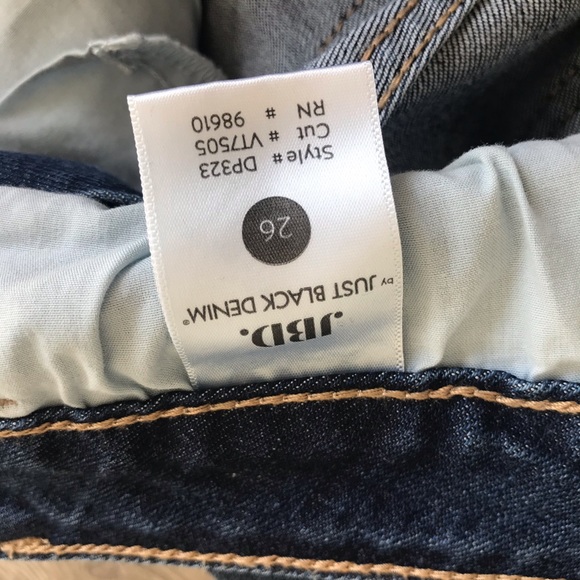 💚4 for $30💚 LIKE NEW! JBD Distressed Skinny Jeans Ankle - Picture 5 of 11